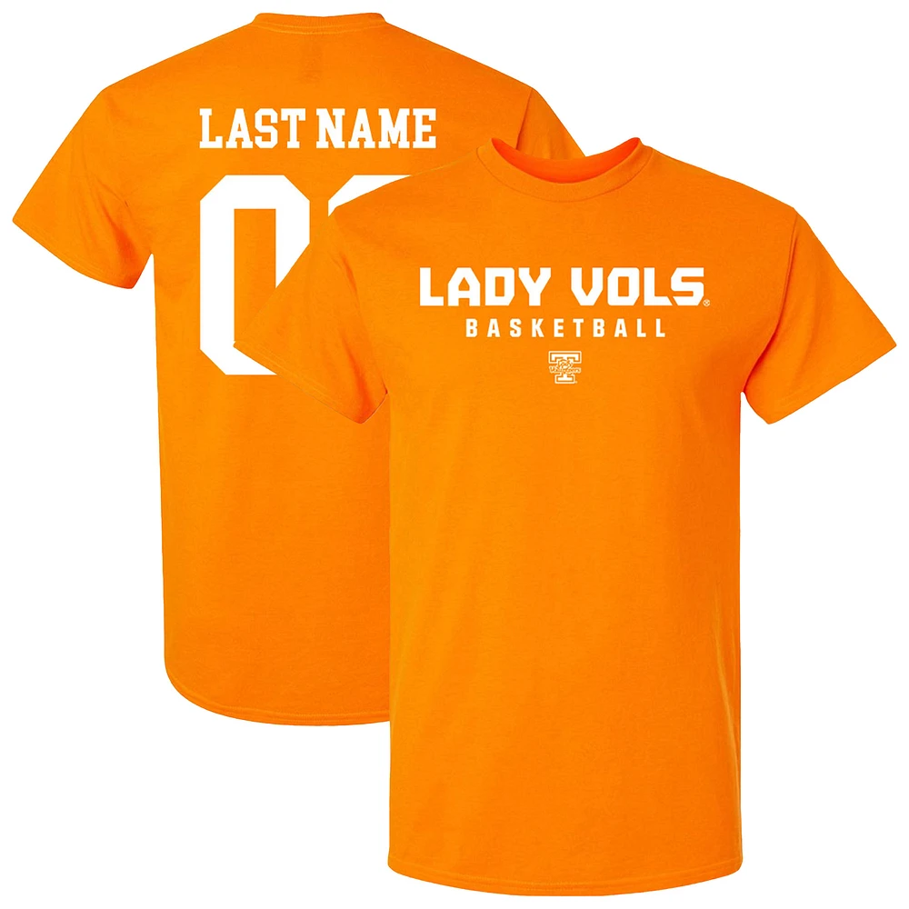 Unisex Tennessee Orange Volunteers NIL Pick-A-Player Women's Basketball Shirsey T-Shirt