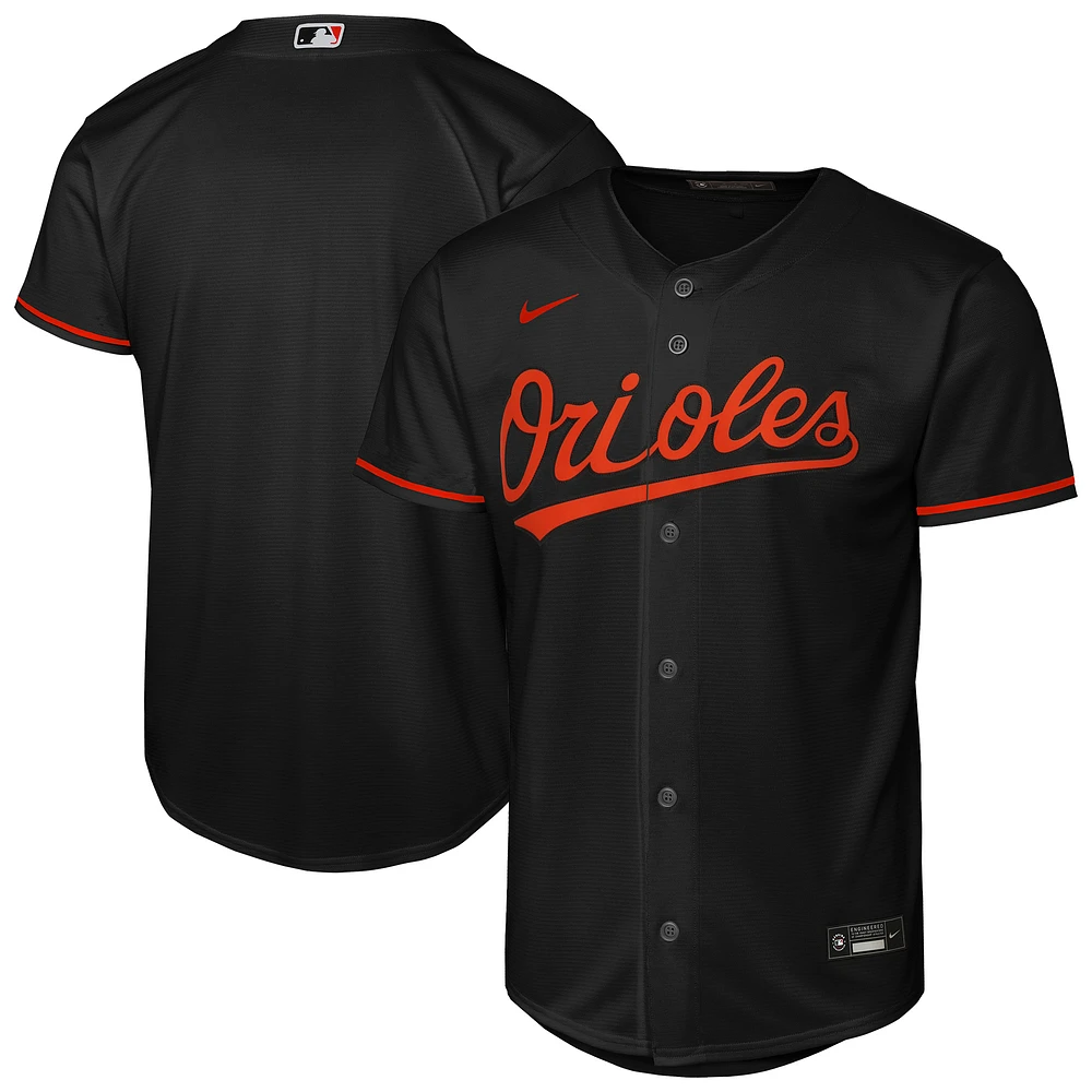 Youth Nike Black Baltimore Orioles Alternate Replica Jersey