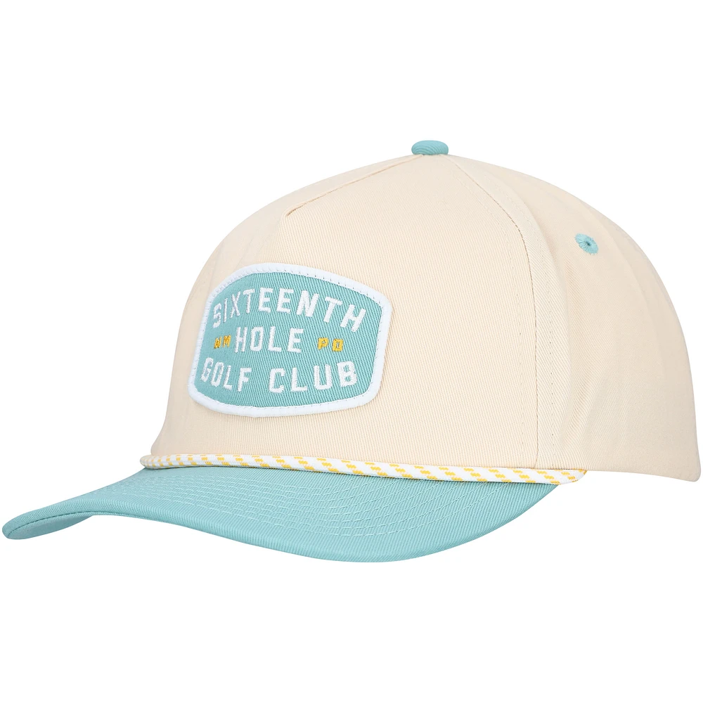Men's Barstool Golf Cream WM Phoenix Open Rope Adjustable Hat