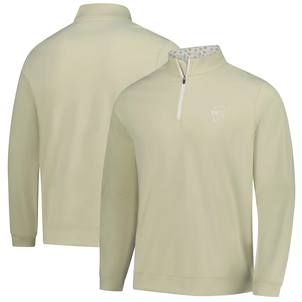 Men's Barstool Golf Green WM Phoenix Open Quarter-Zip Top