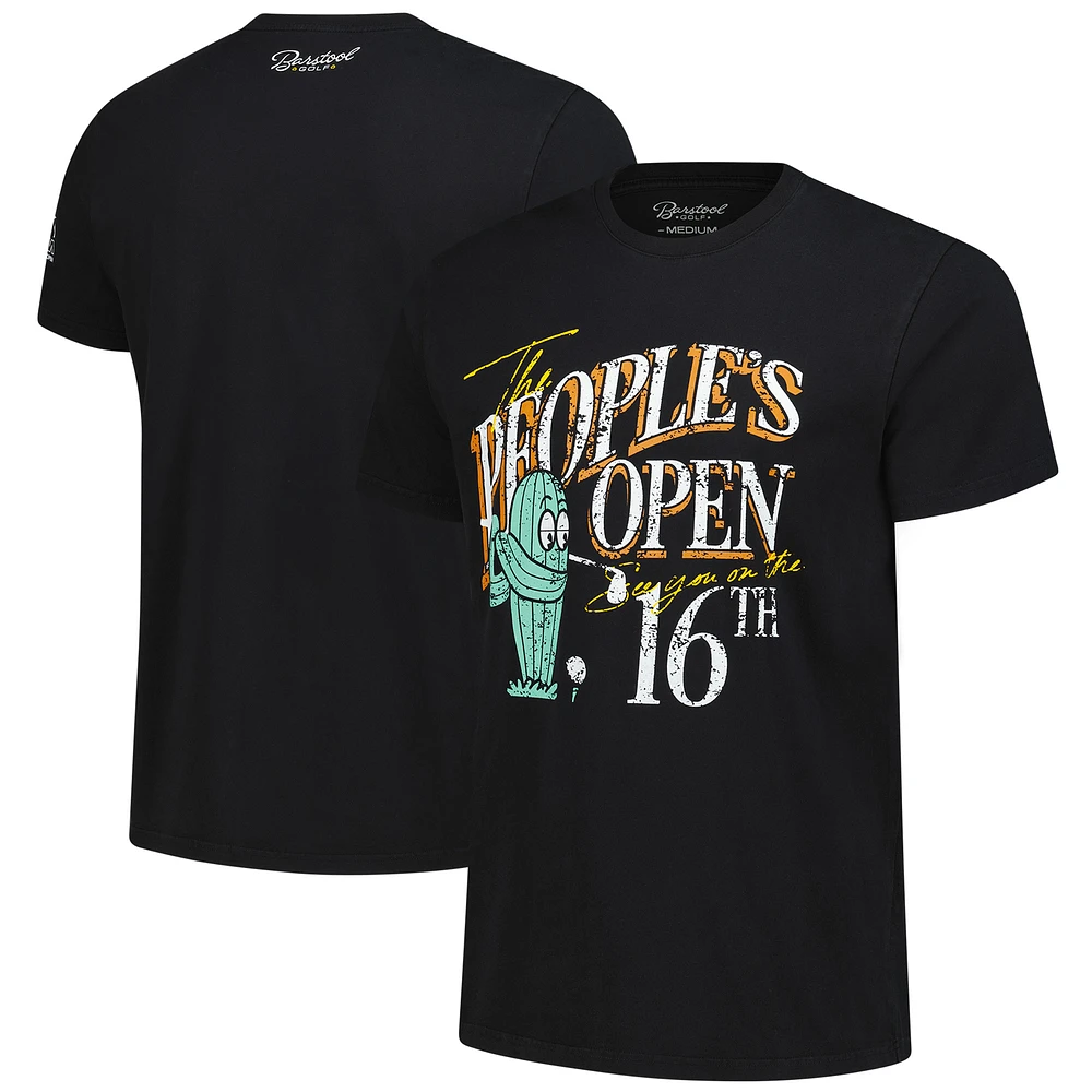 Men's Barstool Golf Black WM Phoenix Open T-Shirt