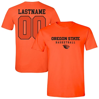 Unisex Orange Oregon State Beavers Collegiate Men's Basketball NIL Pick-A-Player T-Shirt