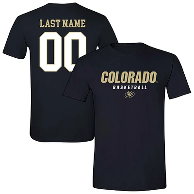 Unisex Black Colorado Buffaloes Collegiate Men's Basketball NIL Pick-A-Player T-Shirt