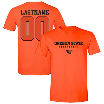 Unisex Orange Oregon State Beavers Collegiate Women's Basketball NIL Pick-A-Player T-Shirt