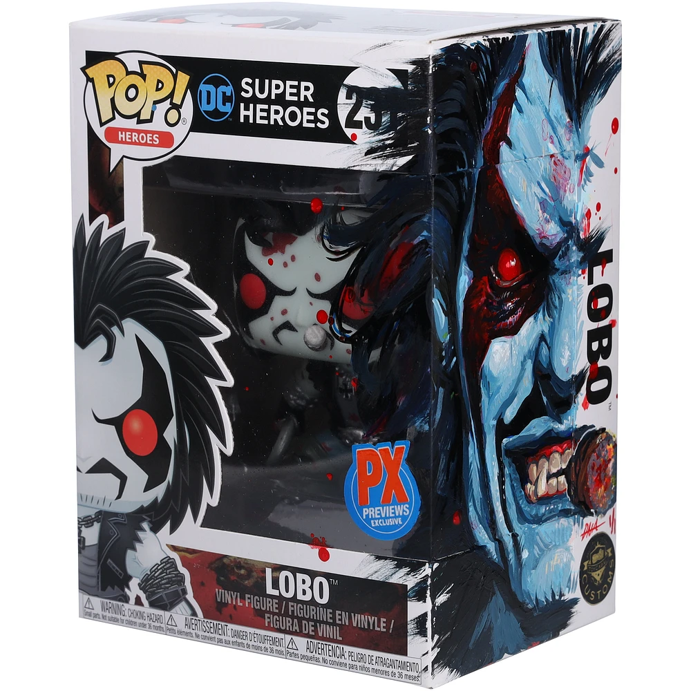 Lobo DC Comics Funko Pop! #231 Vinyl Figure - Art by Diana Aitken - Limited Edition #1/1 - RG13322277