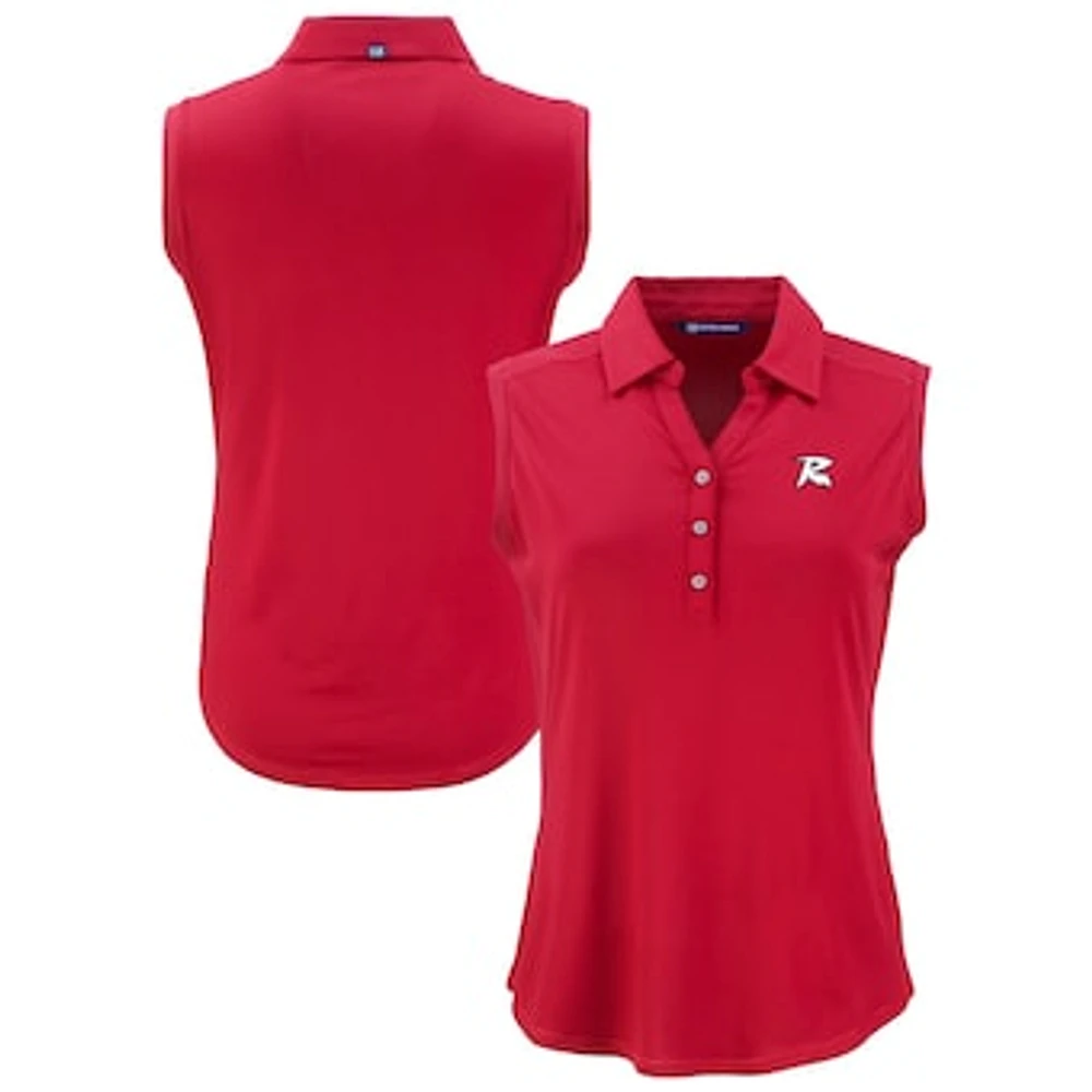 Women's Cutter & Buck Richmond Flying Squirrels Forge Eco Stretch Recycled Sleeveless Polo