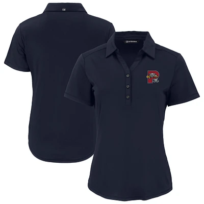 Women's Cutter & Buck Navy Portland Sea Dogs Forge Eco Stretch Recycled Polo