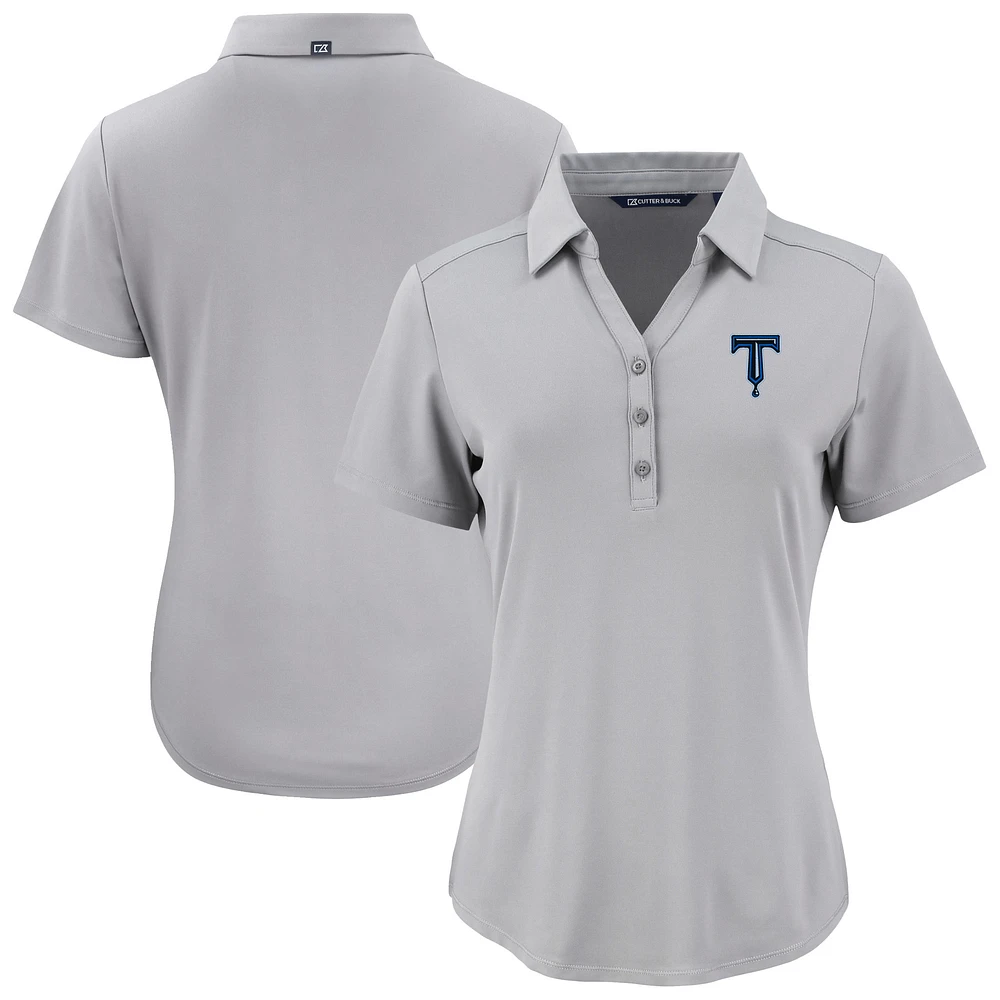 Women's Cutter & Buck Tulsa Drillers Forge Eco Stretch Recycled Polo