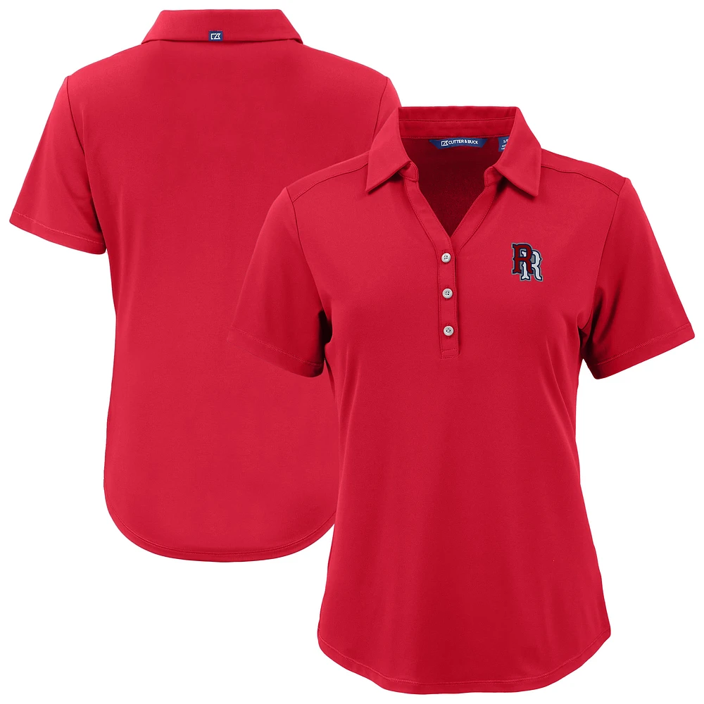 Women's Cutter & Buck Round Rock Express Forge Eco Stretch Recycled Polo
