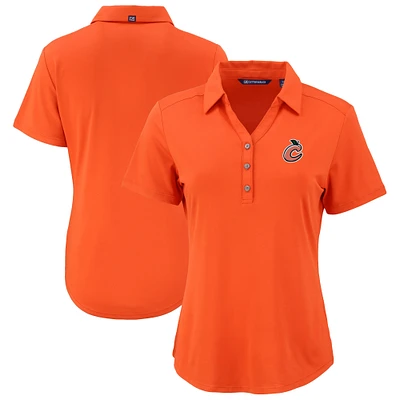 Women's Cutter & Buck Columbus Clingstones Forge Eco Stretch Recycled Polo