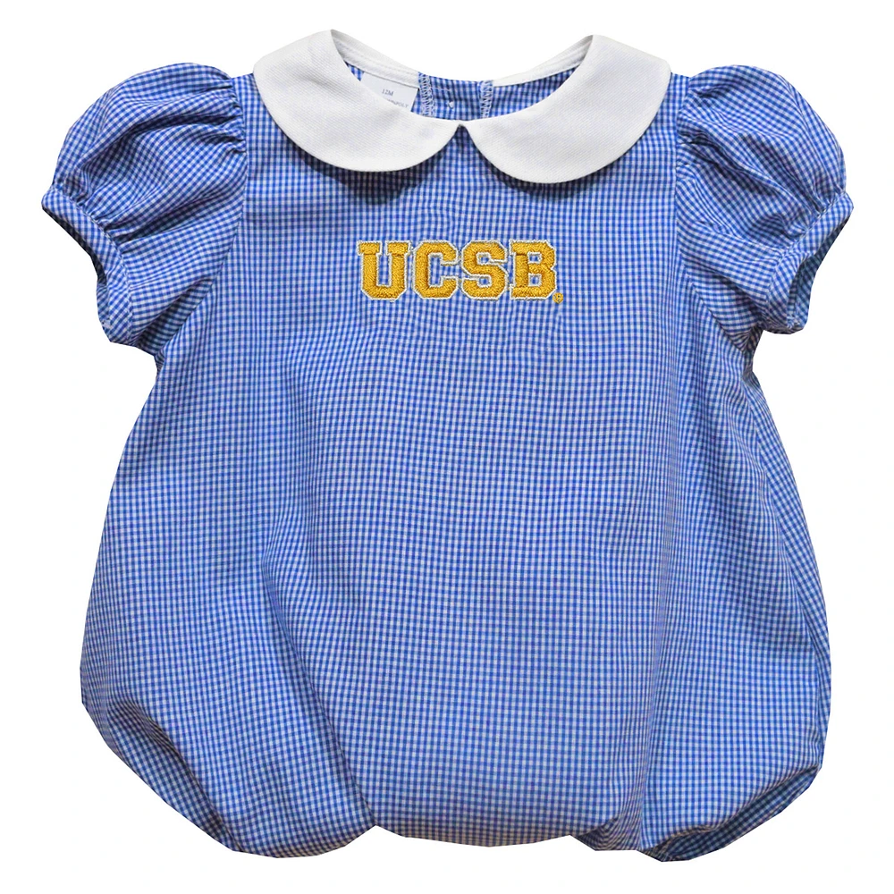 Girls Infant Vive La Fete Royal UC Santa Barbara Gauchos Puffy Bubble Dress