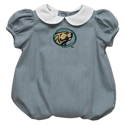 Girls Infant Vive La Fete Green Bemidji State Beavers Puffy Bubble Dress