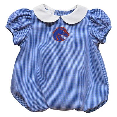 Girls Infant Vive La Fete Royal Boise State Broncos Puffy Bubble Dress