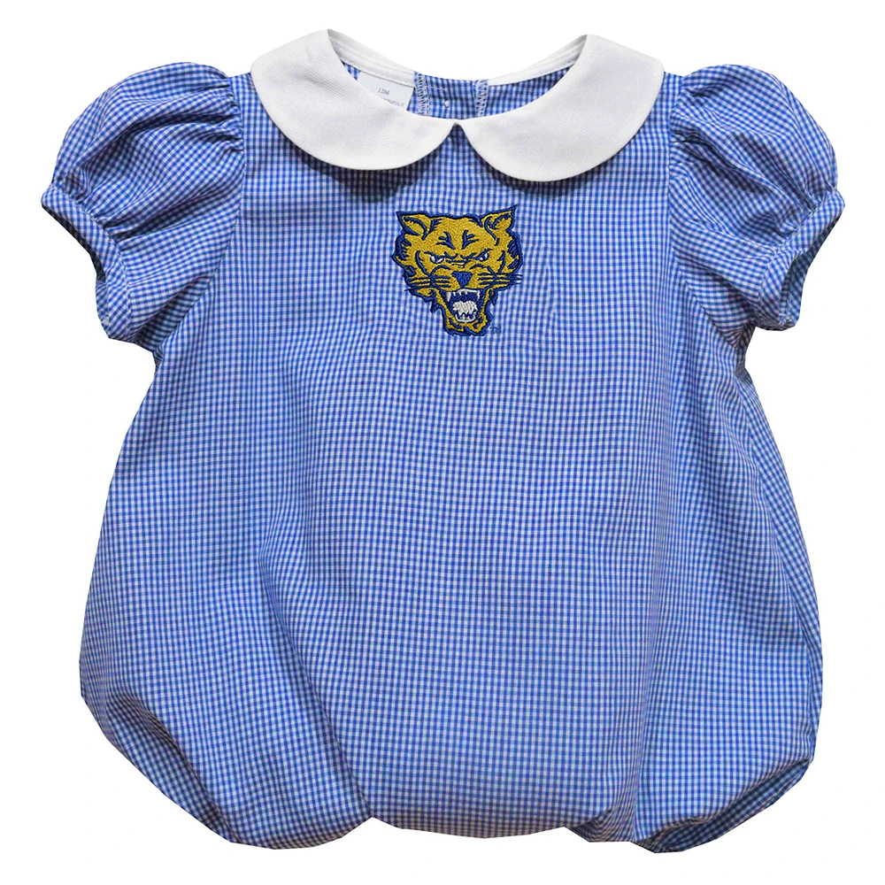 Girls Infant Vive La Fete Royal Fort Valley State Wildcats Puffy Bubble Dress