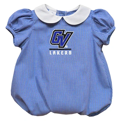 Girls Infant Vive La Fete Blue Grand Valley State Lakers Puffy Bubble Dress