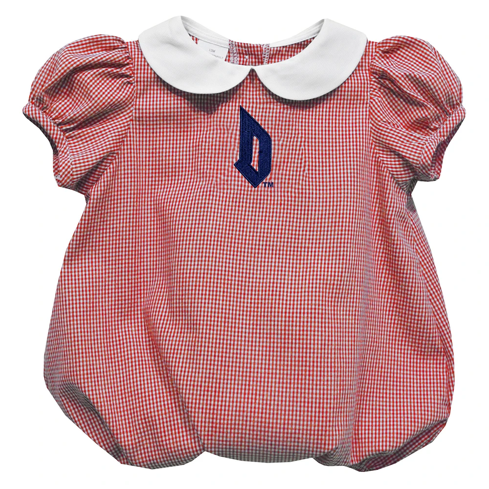 Girls Infant Vive La Fete Red Duquesne Dukes Puffy Bubble Dress
