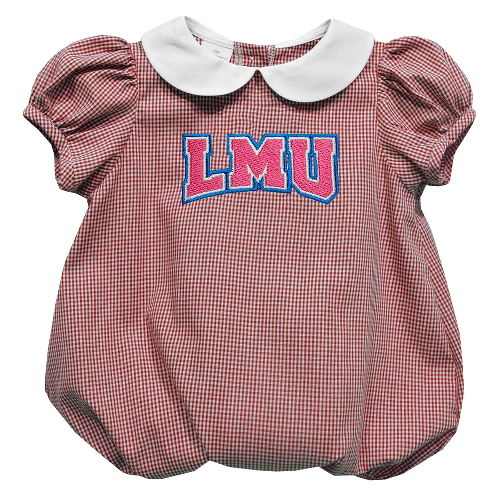 Girls Infant Vive La Fete Crimson Loyola Marymount Lions Puffy Bubble Dress