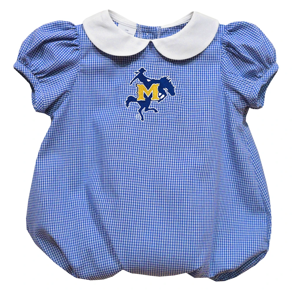 Girls Infant Vive La Fete Royal McNeese State Cowboys Puffy Bubble Dress