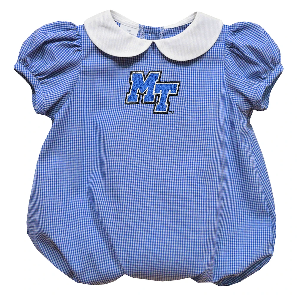 Girls Infant Vive La Fete Blue MTSU Raiders Puffy Bubble Dress
