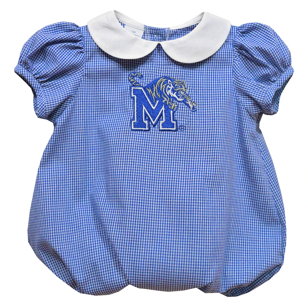 Girls Infant Vive La Fete Royal Memphis Tigers Puffy Bubble Dress