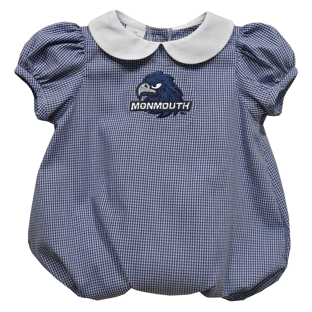 Girls Infant Vive La Fete Navy Monmouth Hawks Puffy Bubble Dress