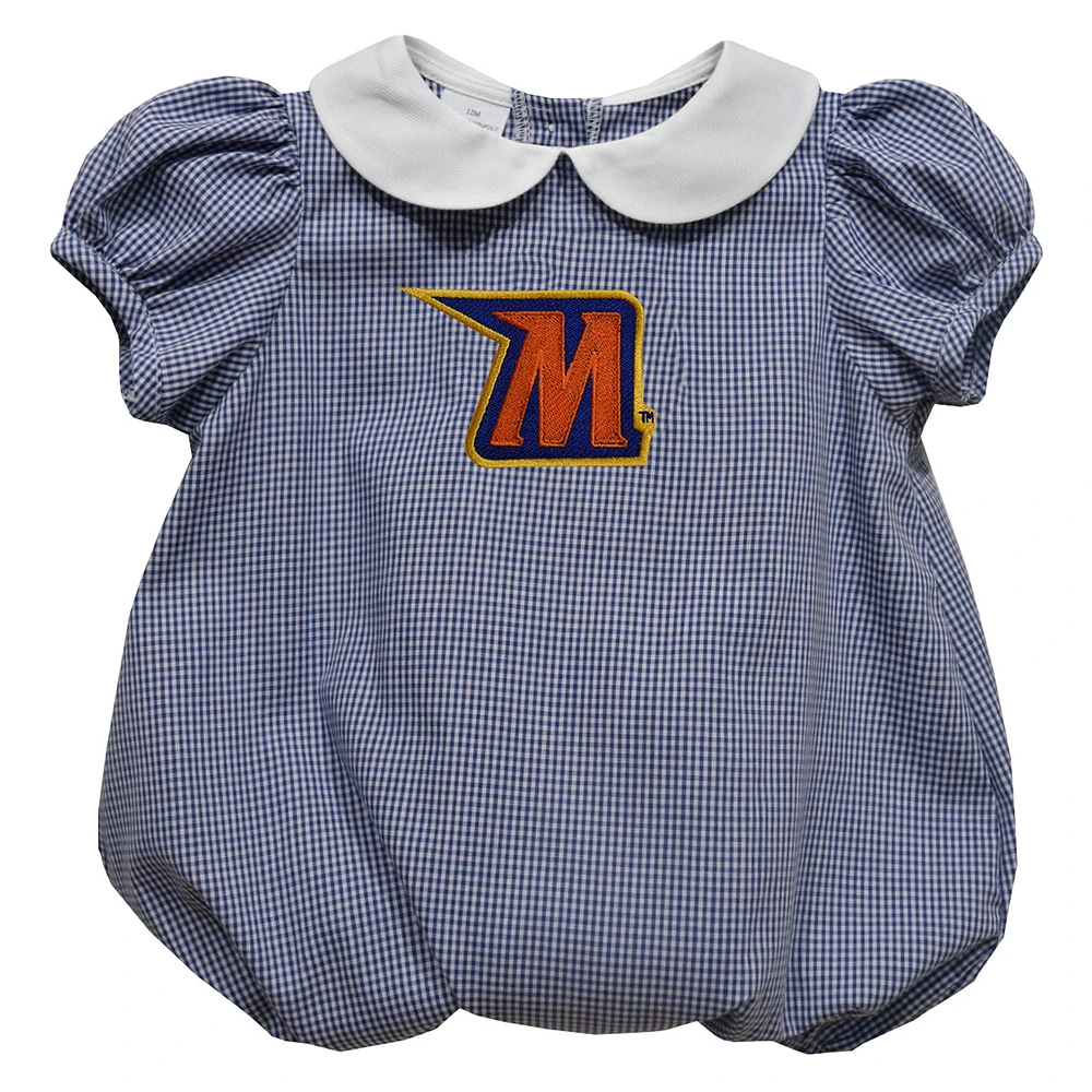 Girls Infant Vive La Fete Navy Morgan State Bears Puffy Bubble Dress