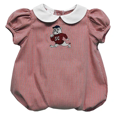 Girls Infant Vive La Fete Garnet South Carolina State Bulldogs Puffy Bubble Dress