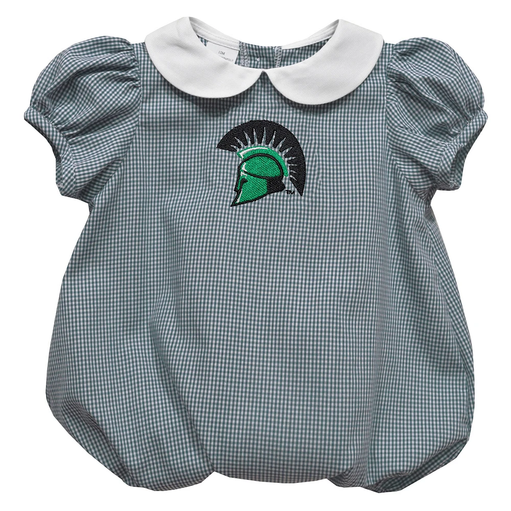 Girls Infant Vive La Fete Green USC Upstate Spartans Puffy Bubble Dress