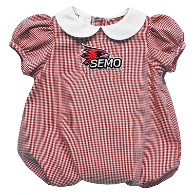 Girls Infant Vive La Fete Red SEMO Redhawks Puffy Bubble Dress