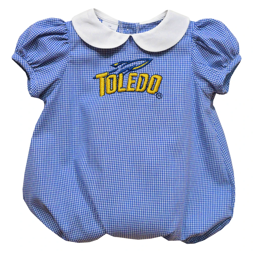 Girls Infant Vive La Fete Royal Toledo Rockets Puffy Bubble Dress