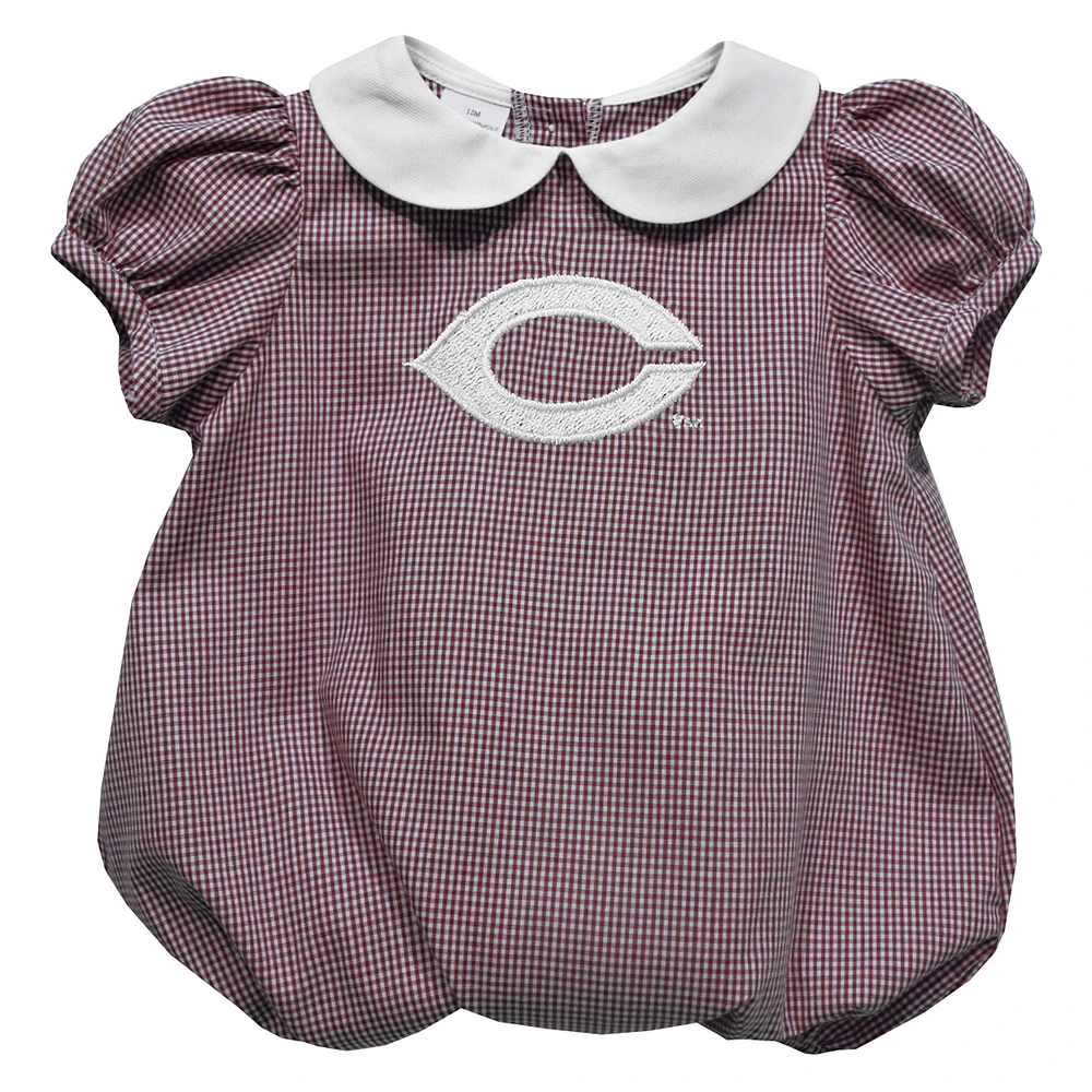 Girls Infant Vive La Fete Maroon UChicago Maroons Puffy Bubble Dress