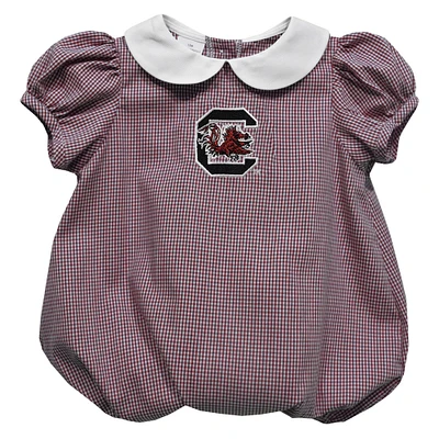 Girls Infant Vive La Fete Garnet South Carolina Gamecocks Puffy Bubble Dress