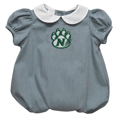 Girls Infant Vive La Fete Green Northwest Missouri State Bearcats Puffy Bubble Dress