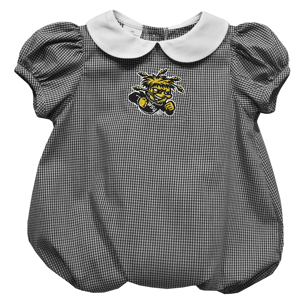 Girls Infant Vive La Fete Black Wichita State Shockers Puffy Bubble Dress