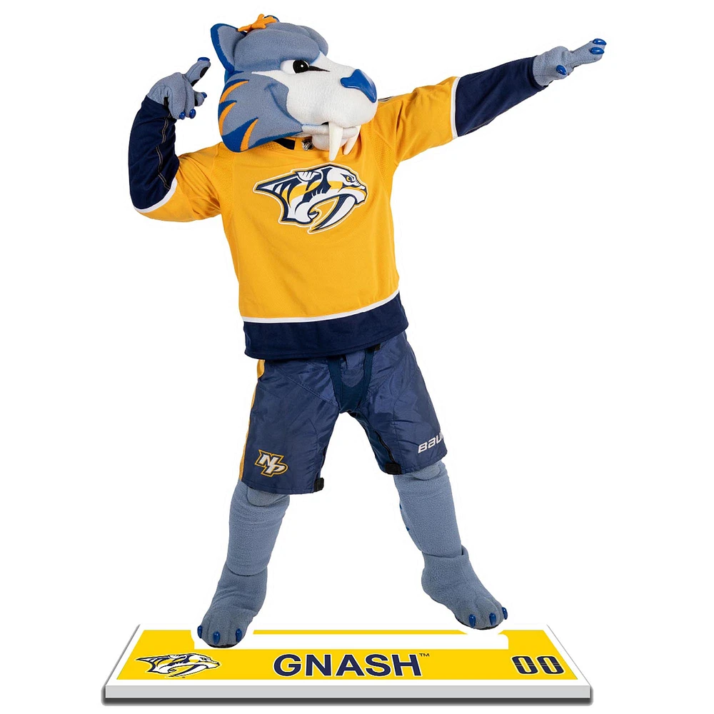 Gnash Nashville Predators Mascot Standee