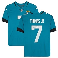 Brian Thomas Jr. Jacksonville Jaguars Autographed Teal Nike Limited Jersey