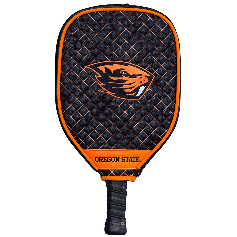 Oregon State Beavers Quilted Pickleball Paddle Cover