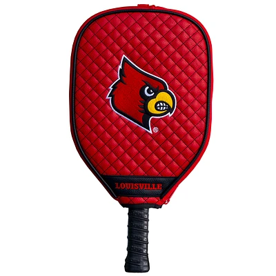 Louisville Cardinals Quilted Pickleball Paddle Cover