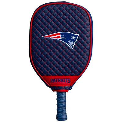 New England Patriots Quilted Pickleball Paddle Cover