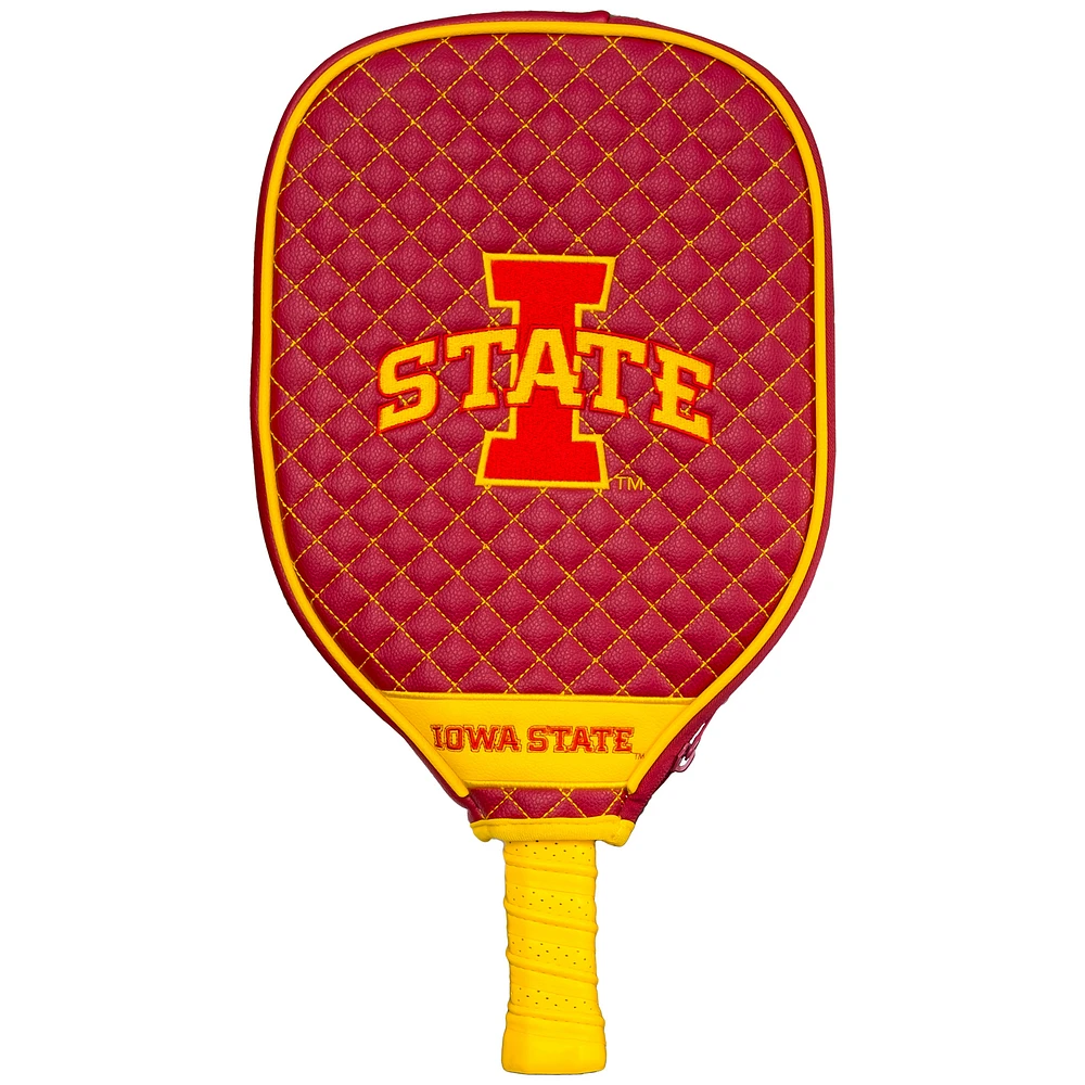 Iowa State Cyclones Quilted Pickleball Paddle Cover