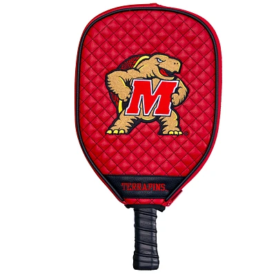 Maryland Terrapins Quilted Pickleball Paddle Cover