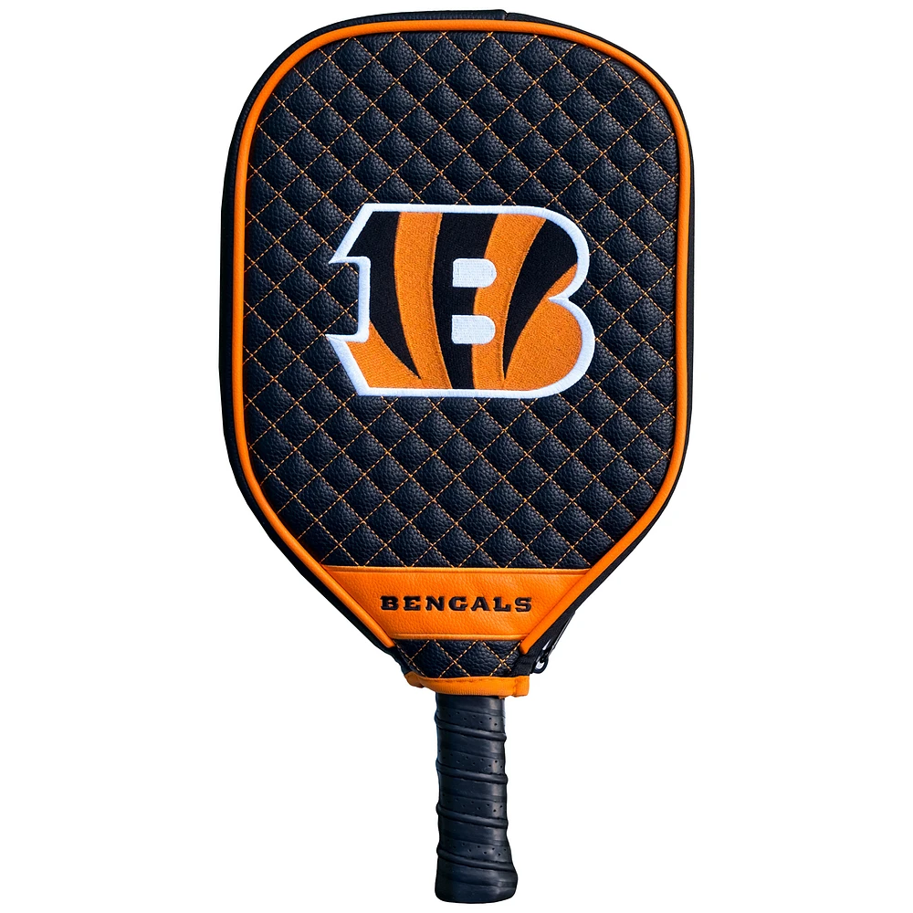 Cincinnati Bengals Quilted Pickleball Paddle Cover