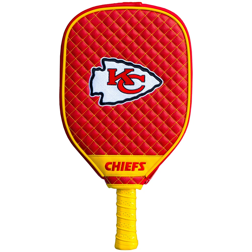 Kansas City Chiefs Quilted Pickleball Paddle Cover