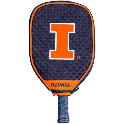 Illinois Fighting Illini Quilted Pickleball Paddle Cover
