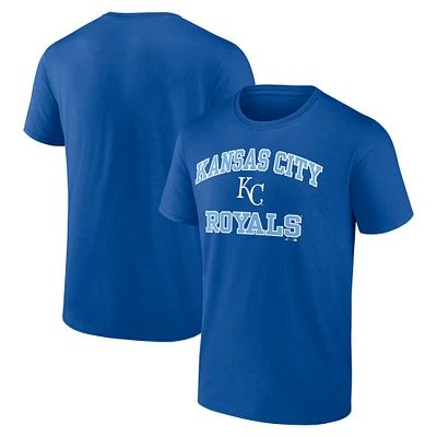 Men's Profile Royal Kansas City Royals Big & Tall Heart Soul T-Shirt