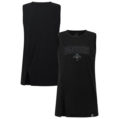 Women's Levelwear Black Florida Panthers Influx Darkmoon Tank Top