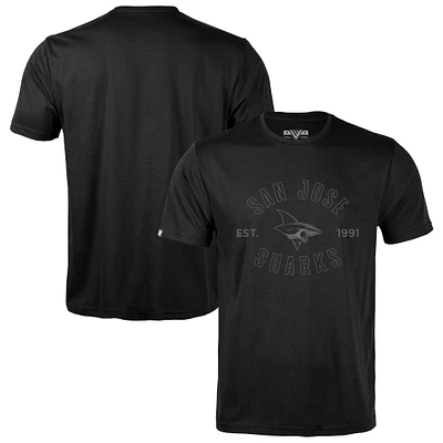 Men's Levelwear Black San Jose Sharks Richmond Abyssal T-Shirt