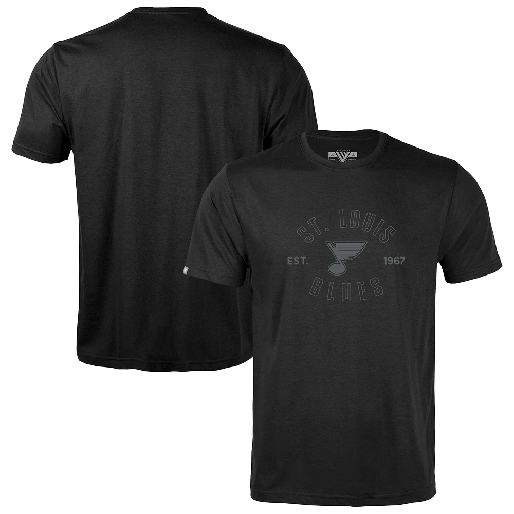 Youth Levelwear Black St. Louis Blues Little Richmond Abyssal T-Shirt