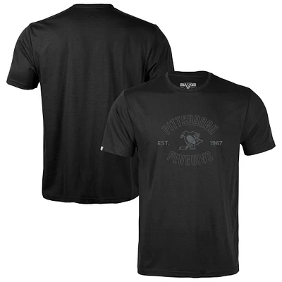 Youth Levelwear  Black Pittsburgh Penguins Little Richmond Abyssal T-Shirt