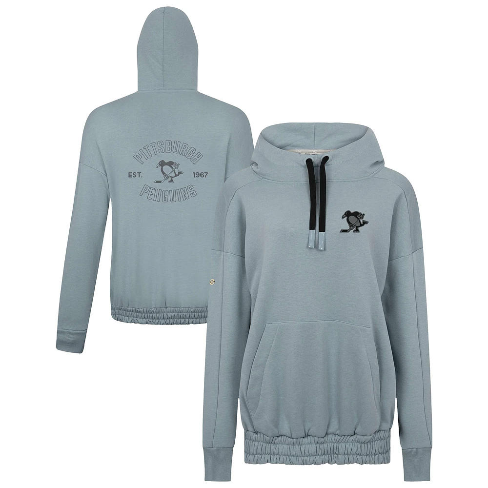 Women's Levelwear Pittsburgh Penguins Waterfall Nightfall Pullover Hoodie